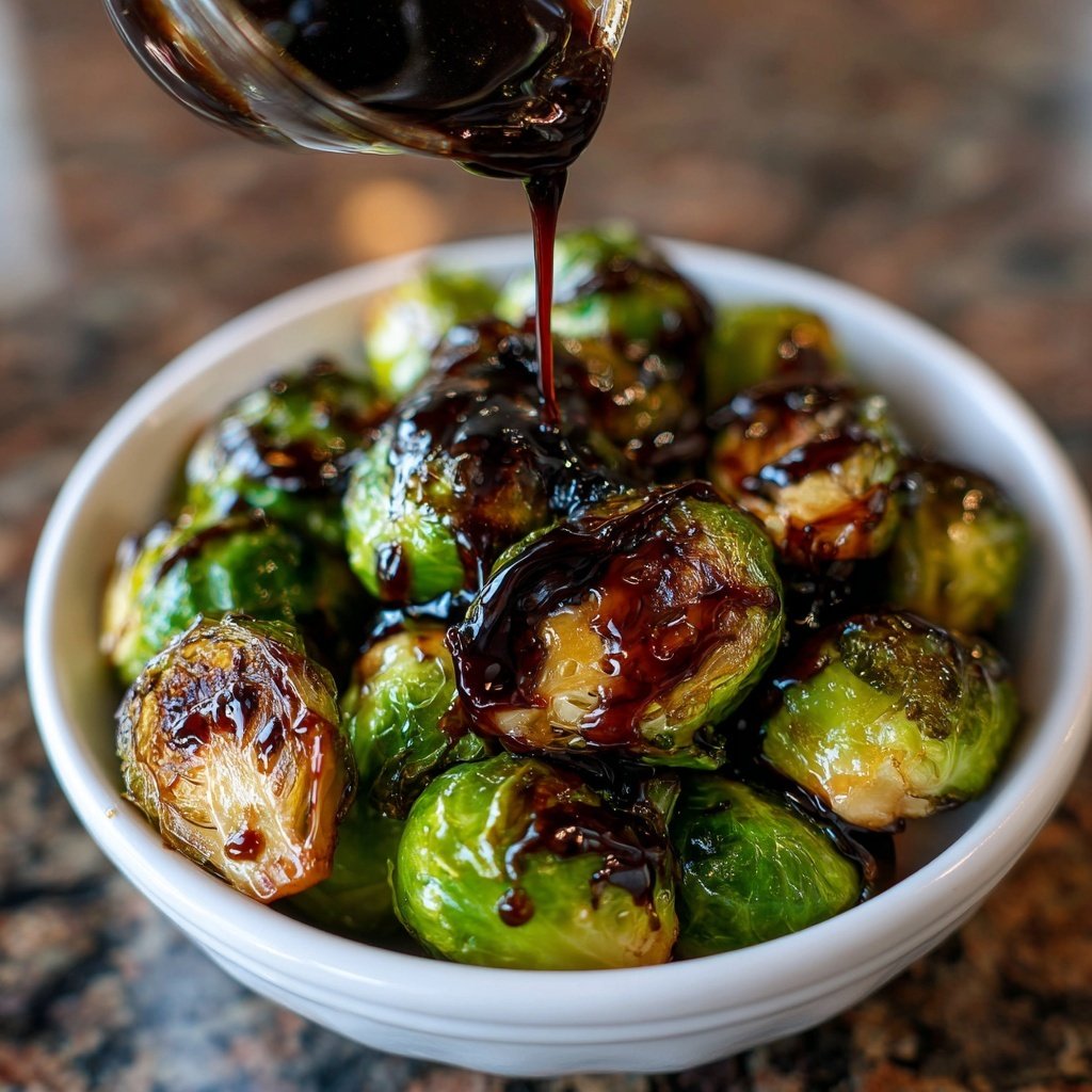 Sweet and Tangy Balsamic Glaze for Brussels Sprouts​