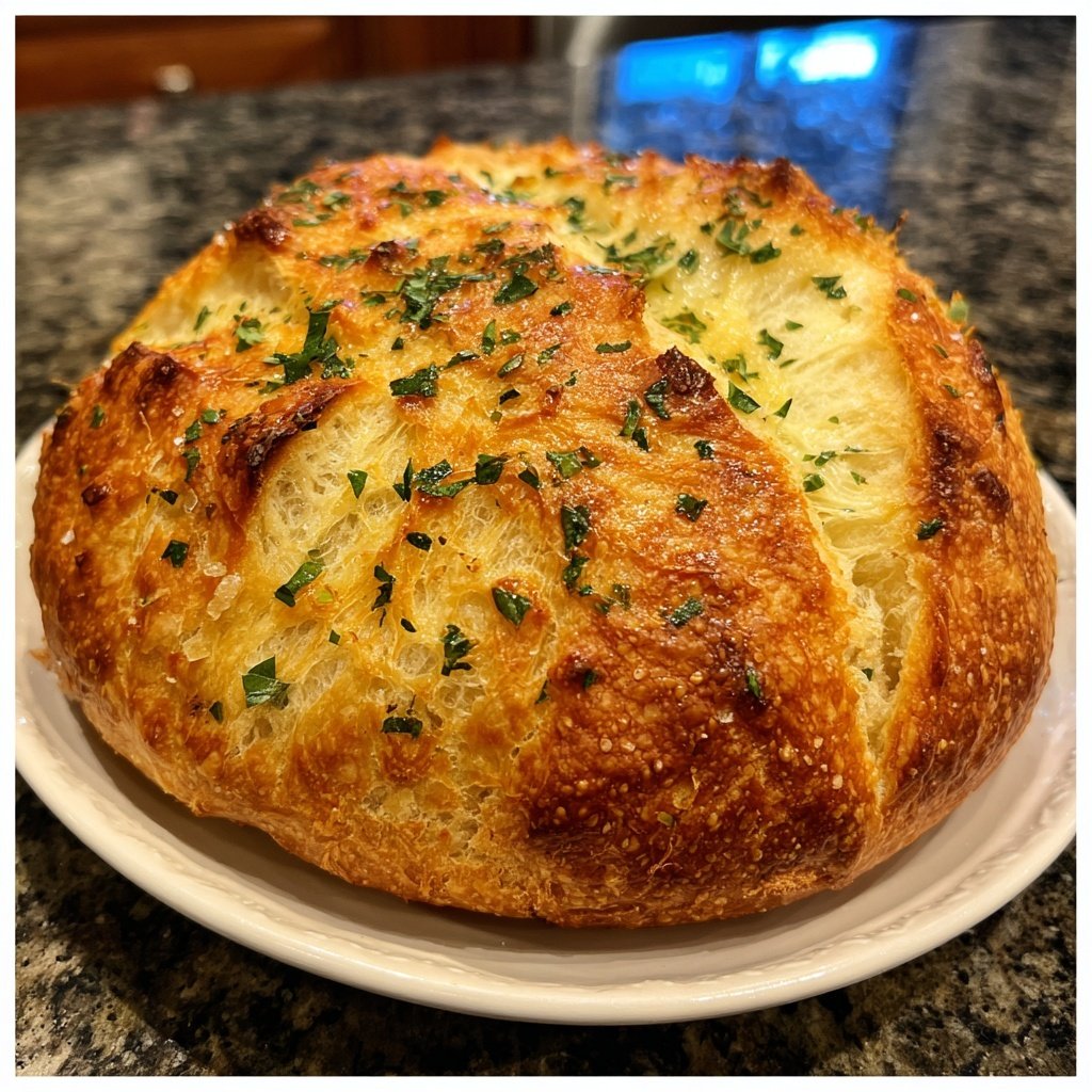 No-Knead Casserole Bread