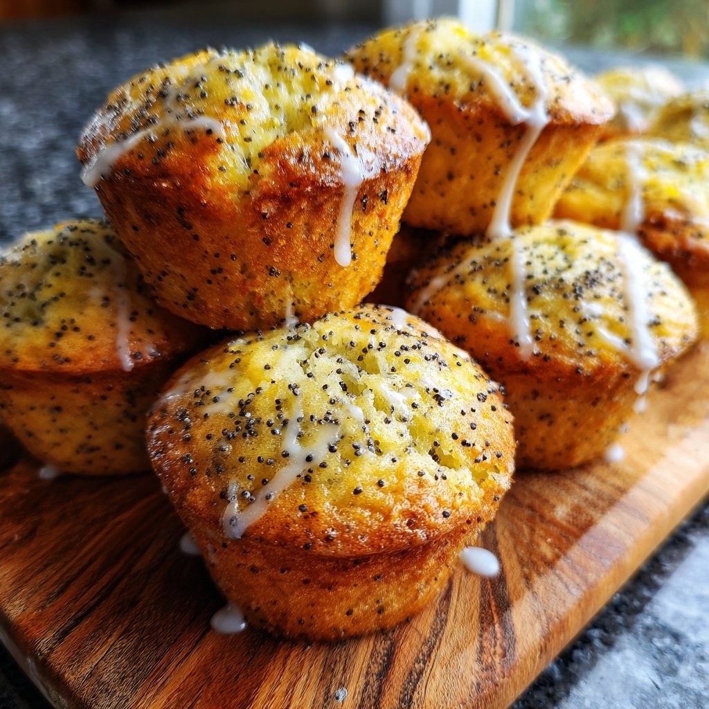 Lemon Poppy Seed Muffins