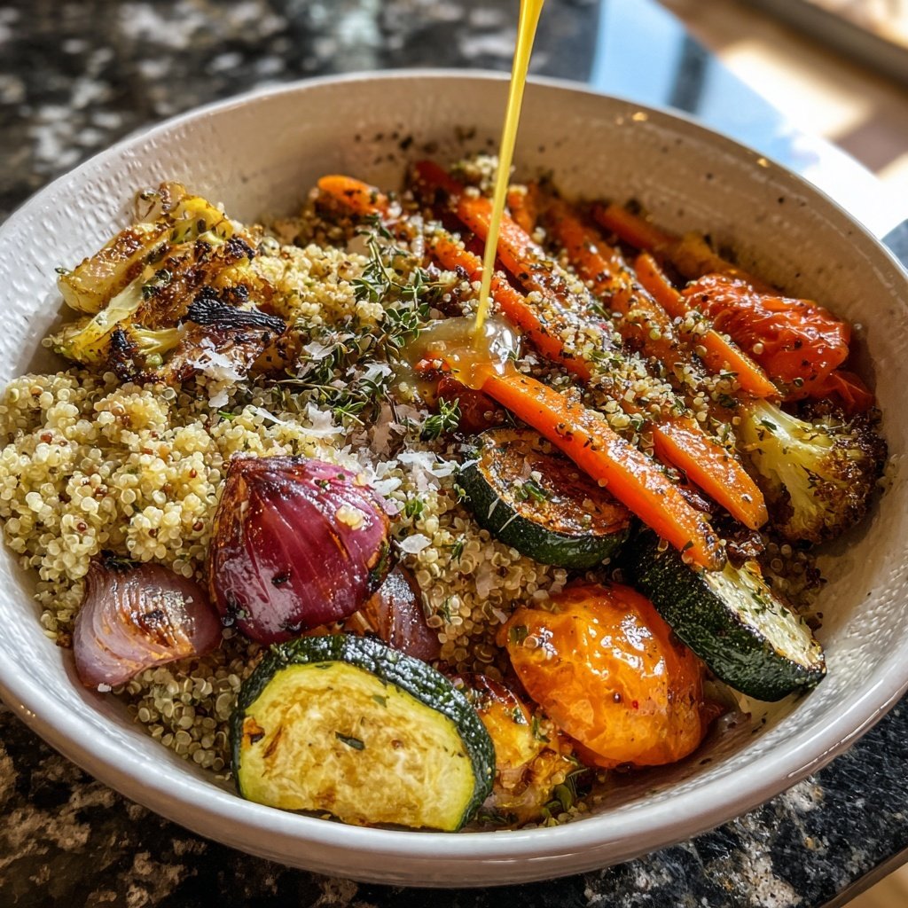 Lemon Thyme Grain Bowl Vinaigrette