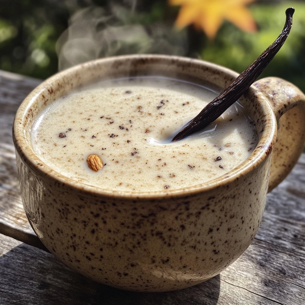 Vanilla Almond Hot Milk