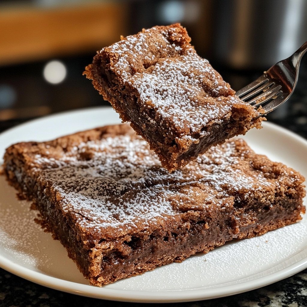 Chocolate Spice Lebkuchen Bars