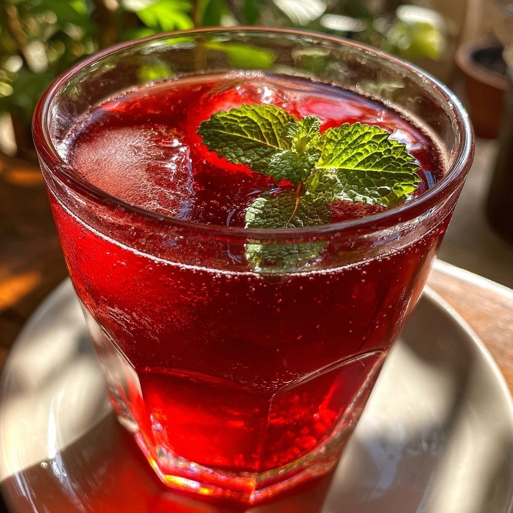 Refreshing Jamaican Sorrel Drink
