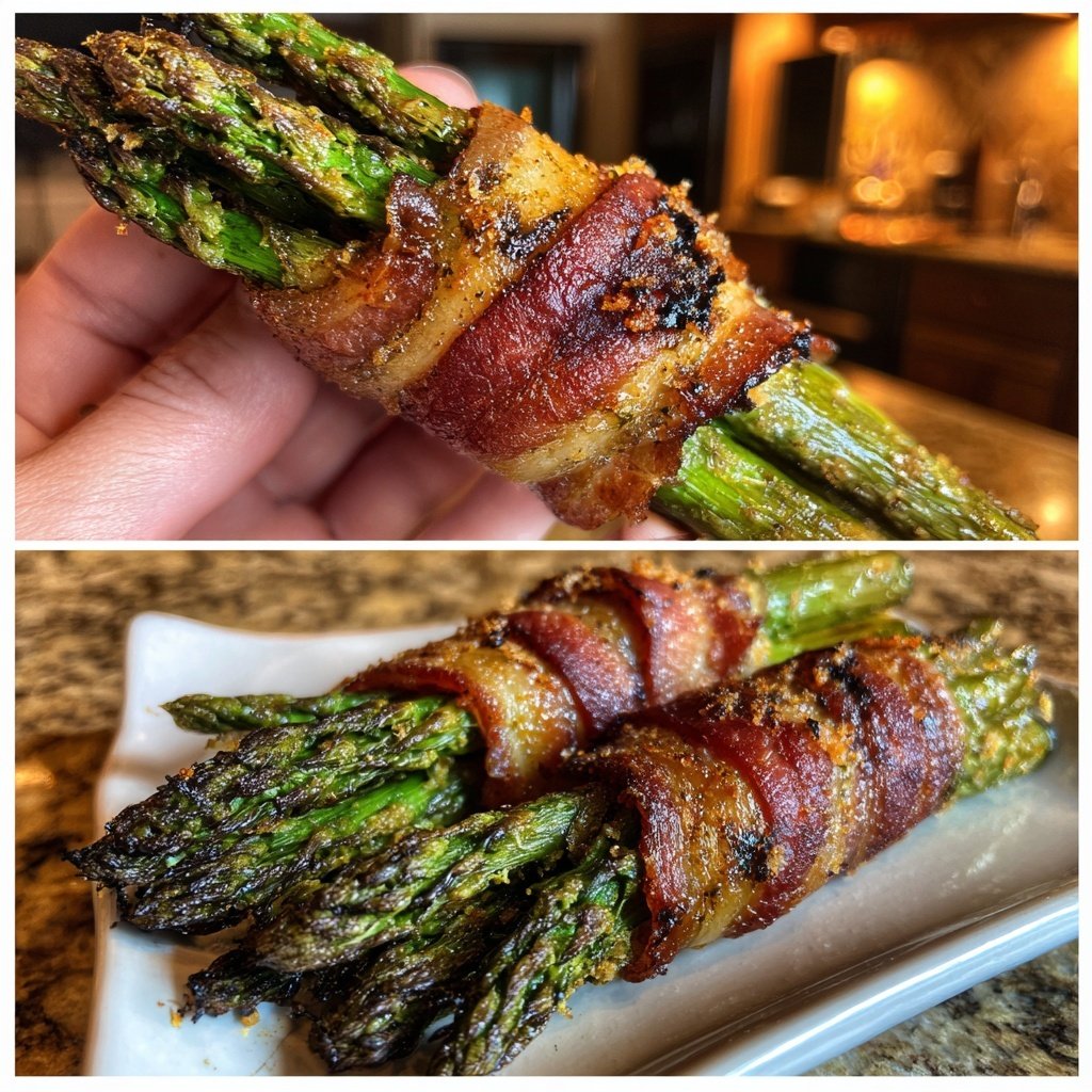 Savory Bacon-Wrapped Asparagus