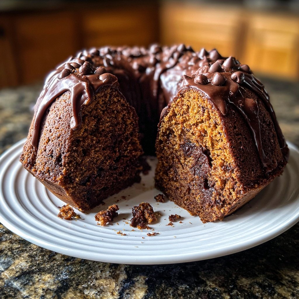 Dark Chocolate Chip Cake Almond