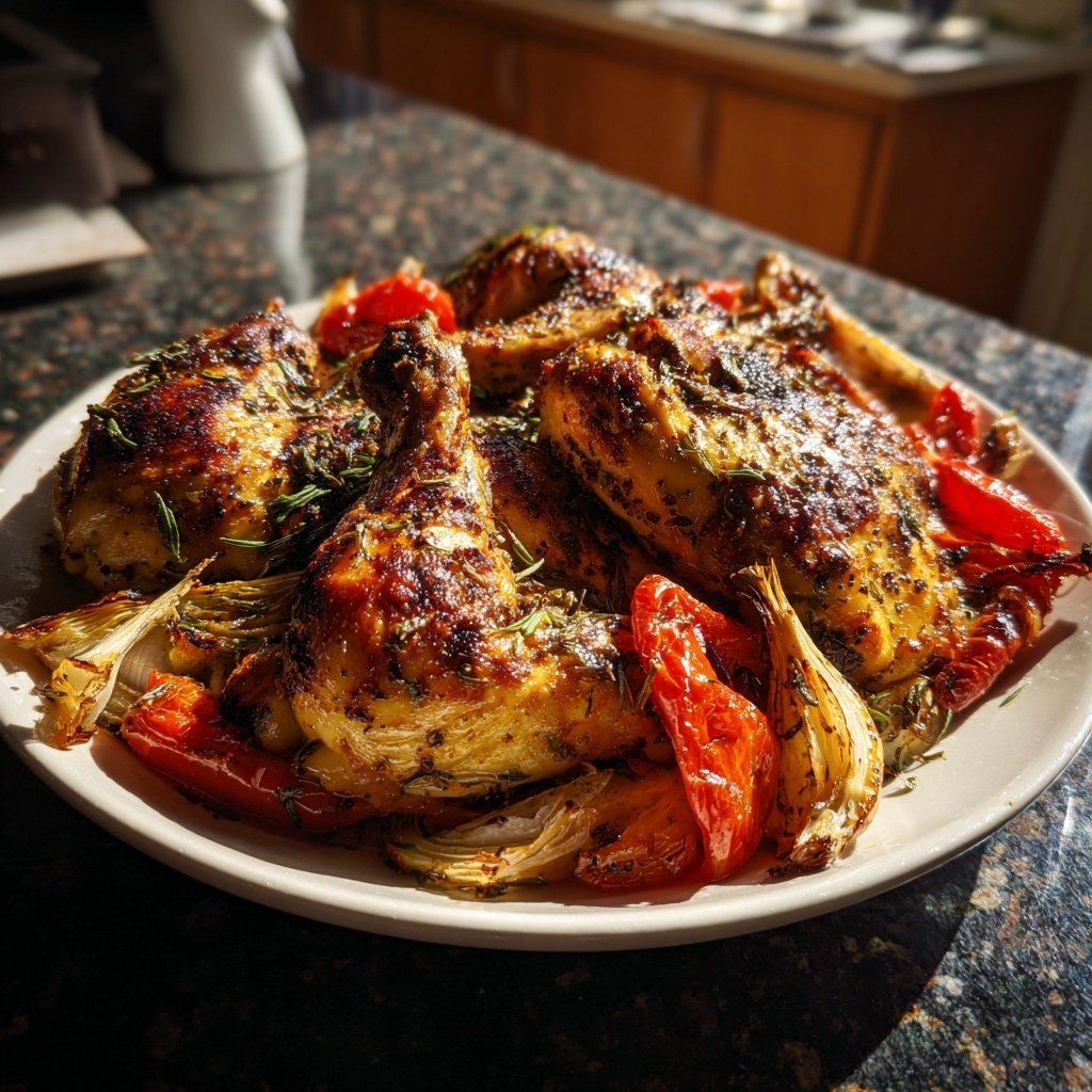 Italian Herb Chicken and Veggies