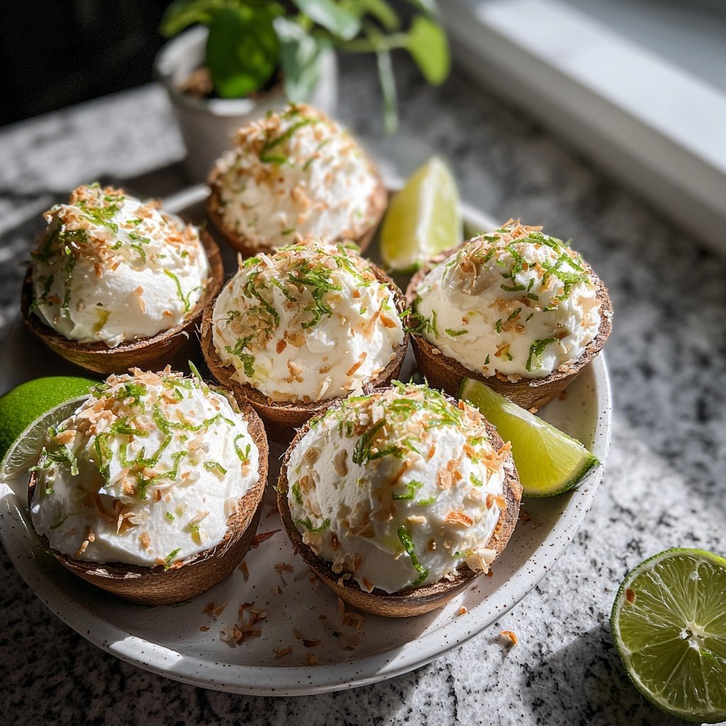 Coconut Lime Spring Treats