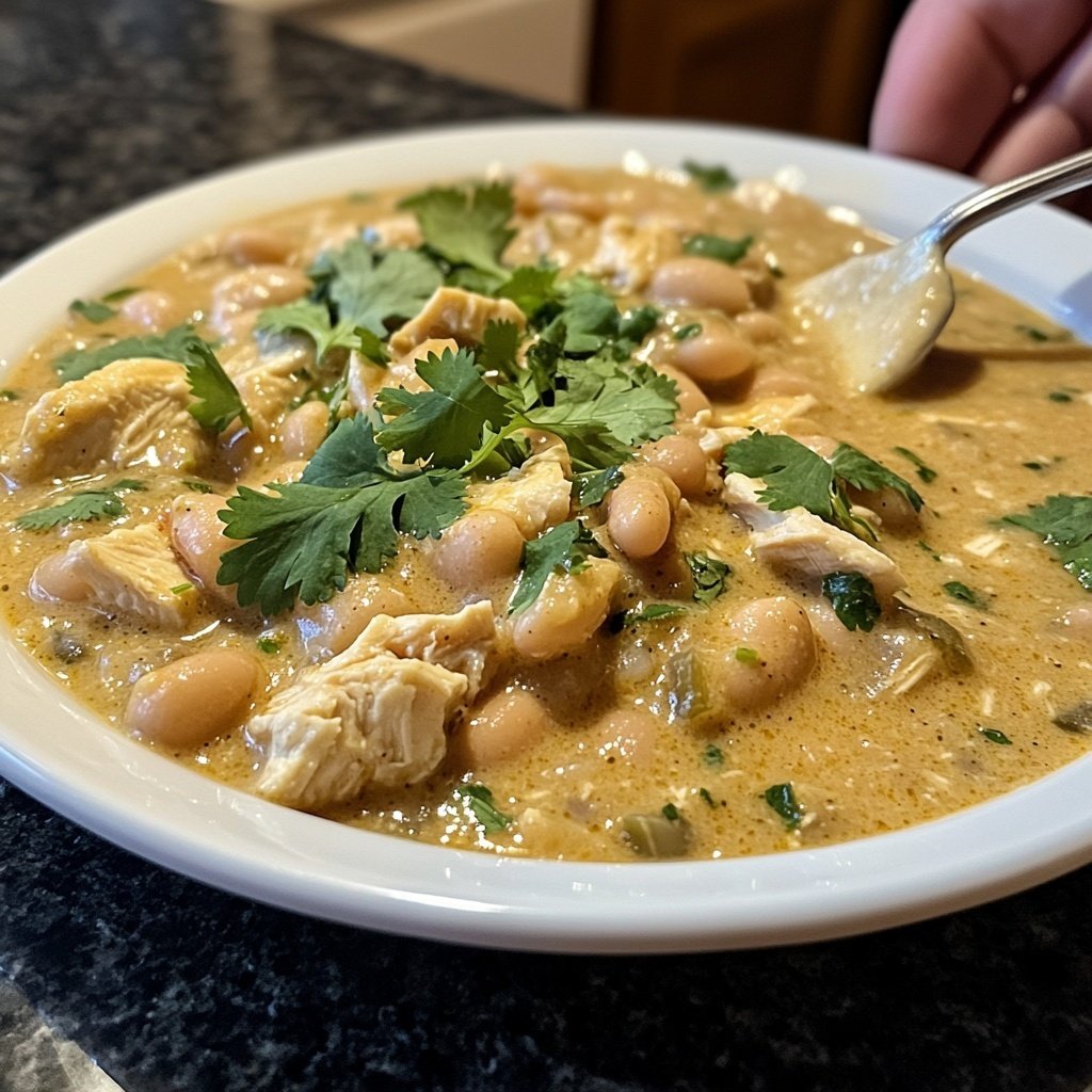 White Chicken Chili Crockpot
