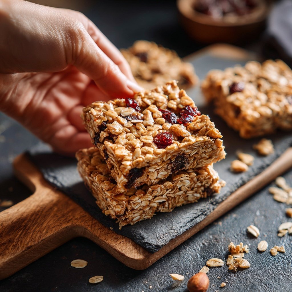 Three Ingredient Healthy Energy Bars