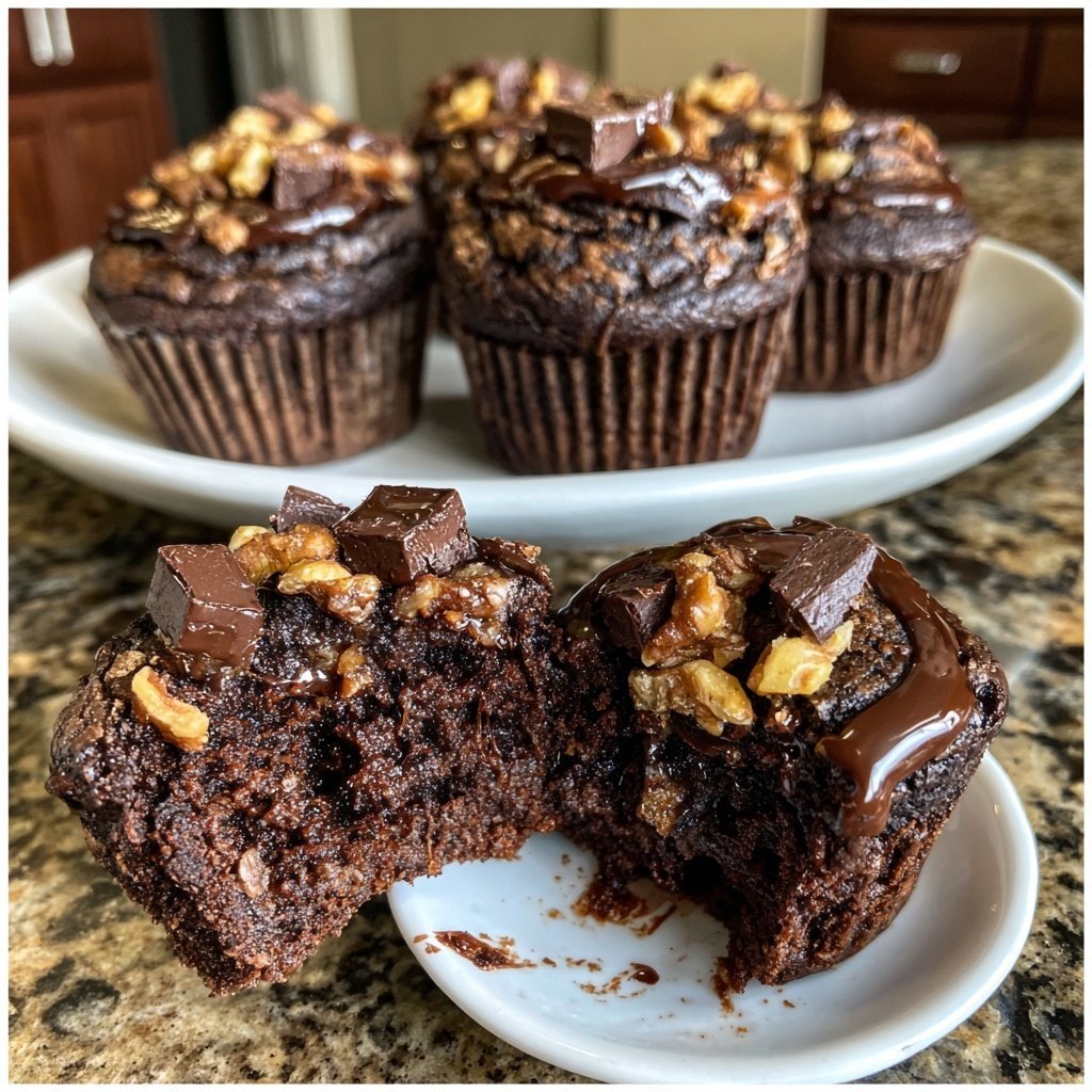 Fudgy Brownie Cupcake Wonders