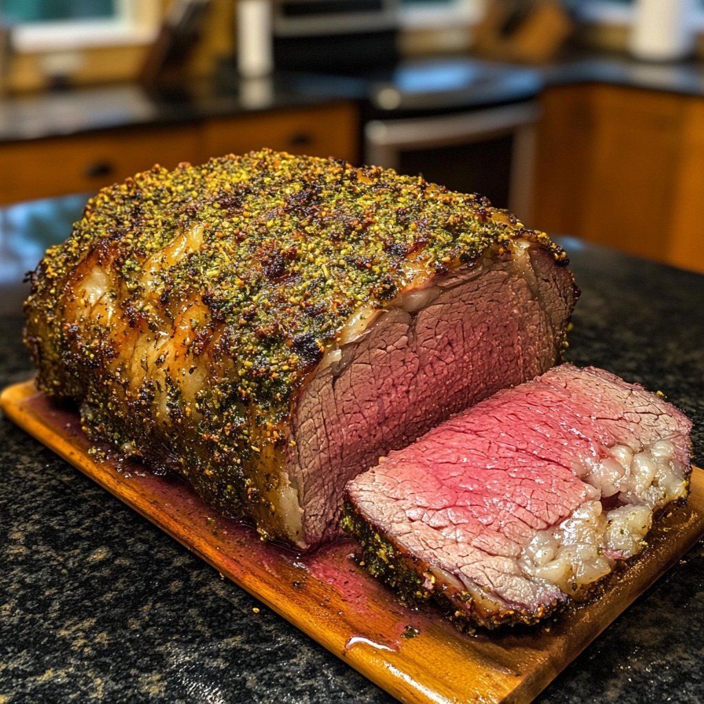 Herb-Crusted Prime Rib