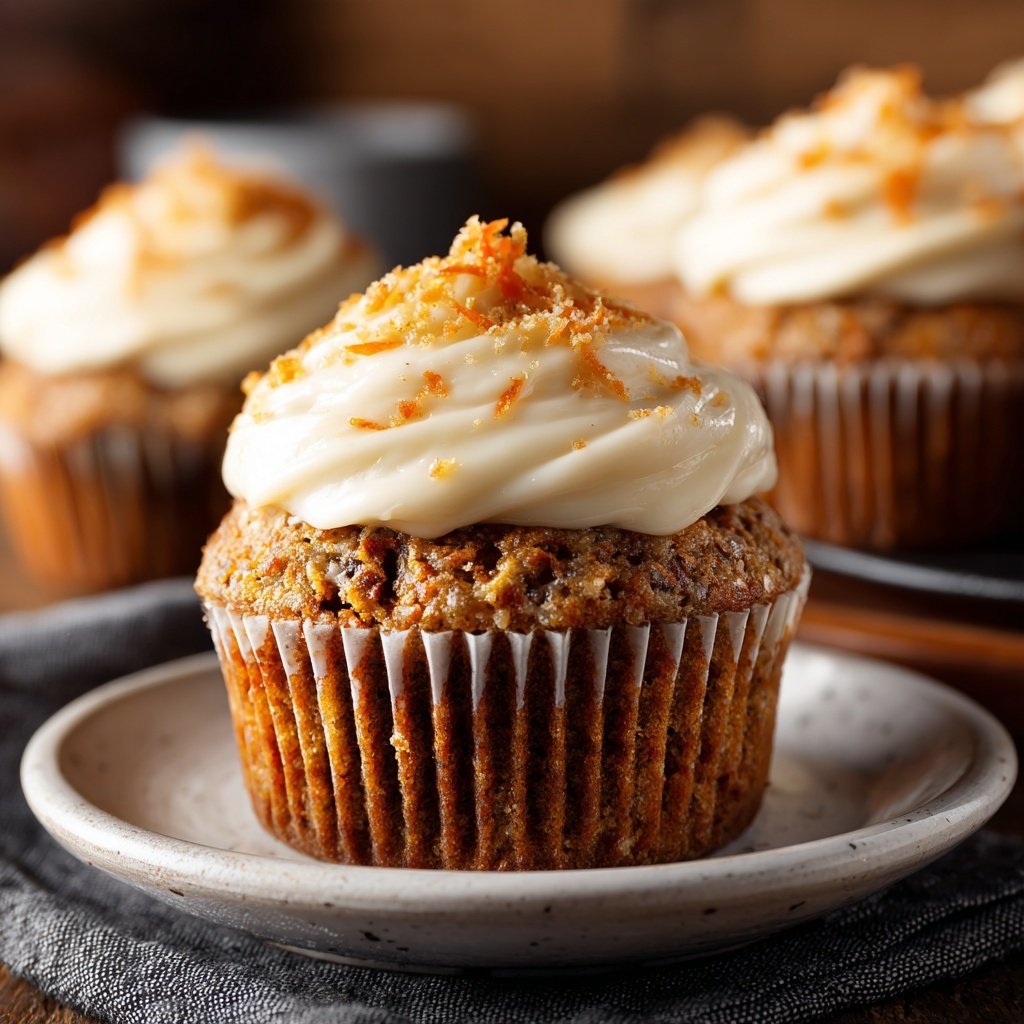 Carrot Banana Cupcake Fusion