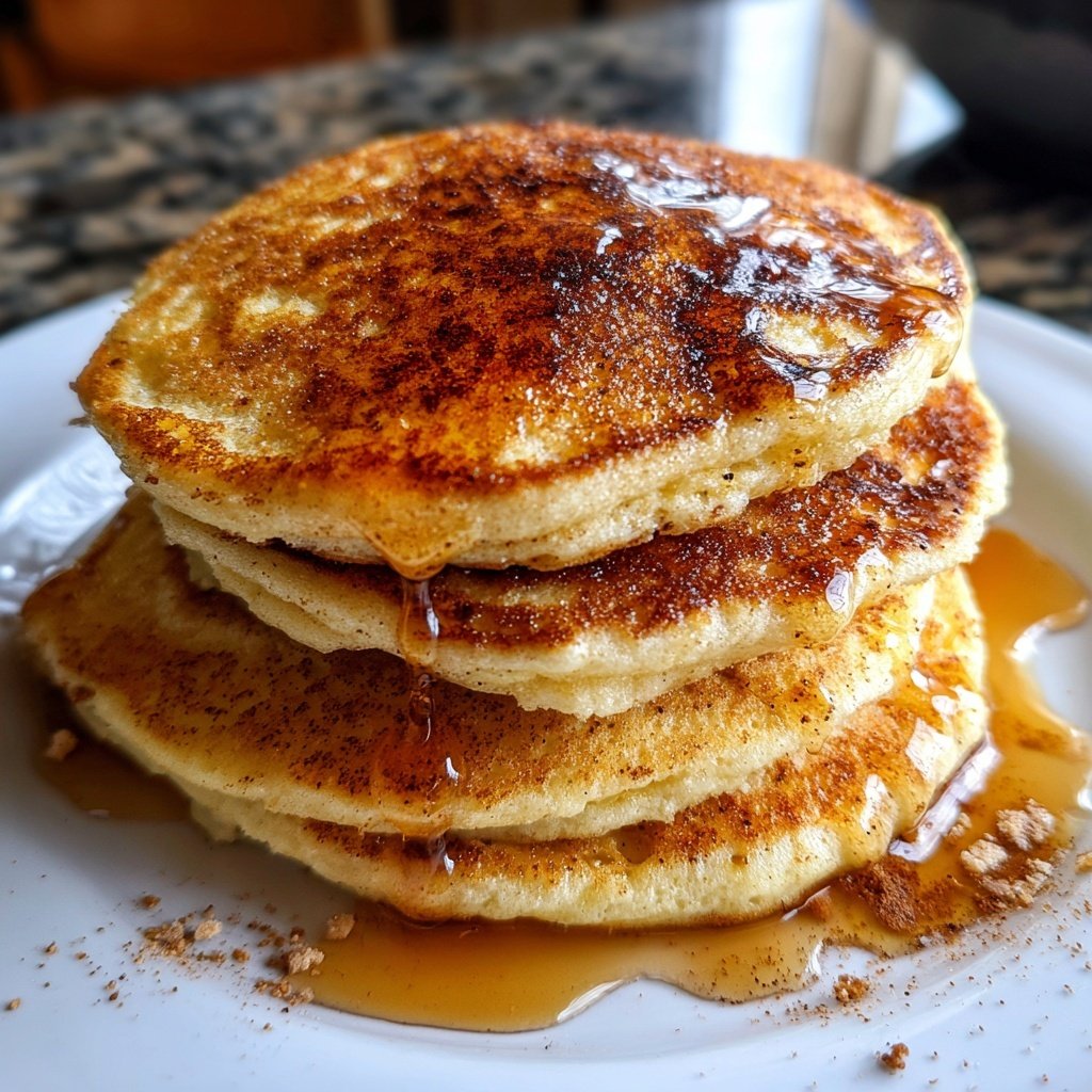 Fluffy Maple Cinnamon Pancakes for Cozy Mornings
