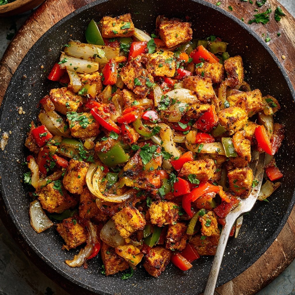 High Protein Tofu Hash