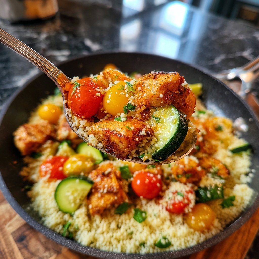 Mediterranean Chicken Bowls with Couscous